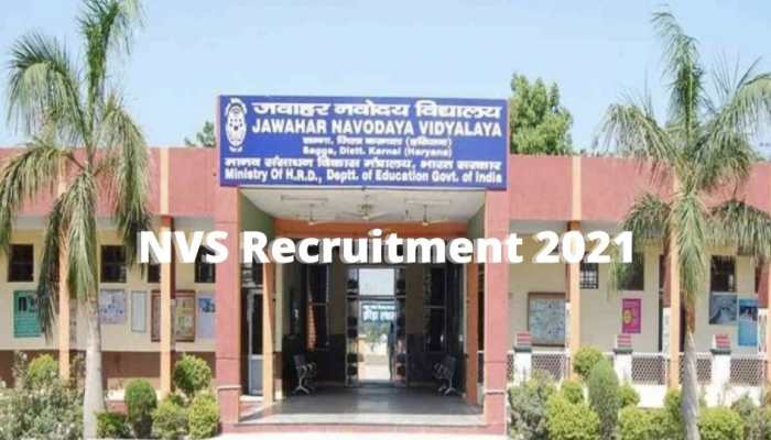 NVS recruitment 2021: Navodaya Vidyalaya vacancies, check posts, pay scale, eligibility and important updates