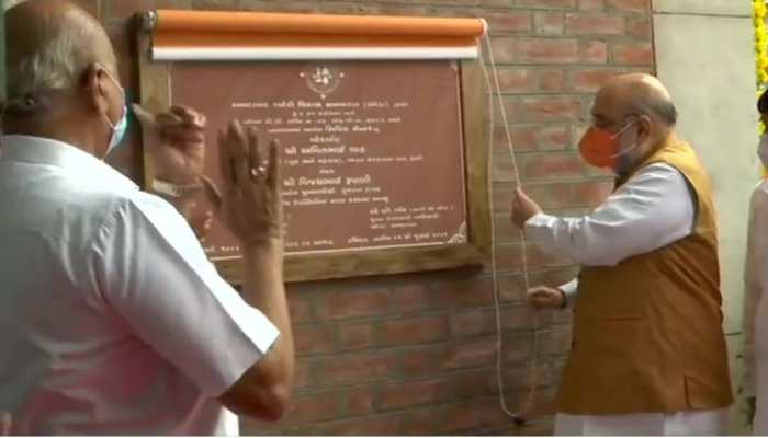 Amit Shah inaugurates City Civic Centre in Gujarat, hails PM Narendra Modi for his development-oriented vision Amit Shah inaugurates City Civic Centre in Gujarat, hails PM Narendra Modi for his development-oriented vision