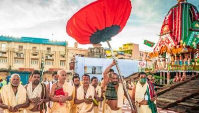 Jagannath Puri Rath Yatra 2021: Inside the celebration at Shree Jagannatha Temple amid COVID! - See pics