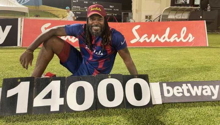 West Indies vs Australia: Twitter explodes after Chris Gayle topples 14,000 mark in T20s