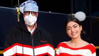 Amitabh Bachchan and Rashmika Mandanna’s look from Goodbye leaked online!