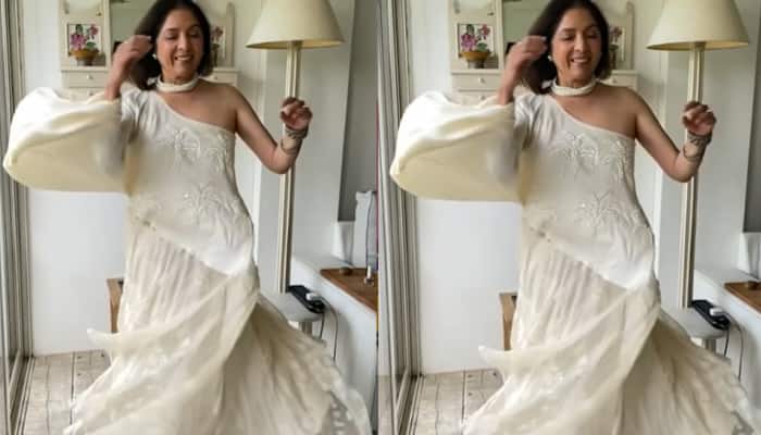 Neena Gupta looks jaw-dropping hot in a white Masaba Gupta ensemble, Shilpa Shetty reacts!