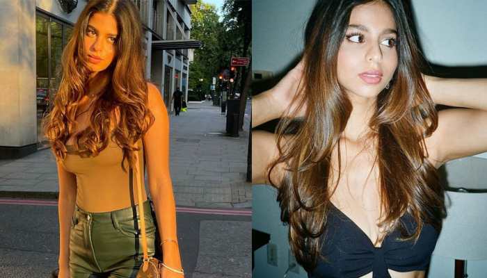 Suhana Khan teases her party look with a million-dollar smile, poses in black backless dress - See pic