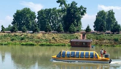 Three bus boats brought from New Zealand to revive river transport in Kashmir