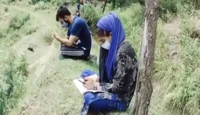 As education goes online, these ‘digitally backward’ Kashmiri students climb hills in search of signal