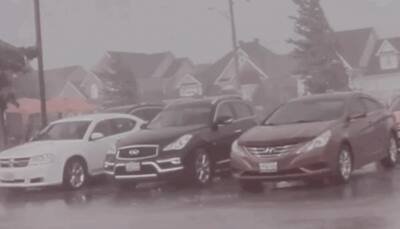 Tesla versus tornado: Model X survives storm, captures video using the Sentry mode - WATCH