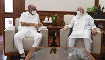 NCP chief Sharad Pawar meets PM Narendra Modi in Delhi today