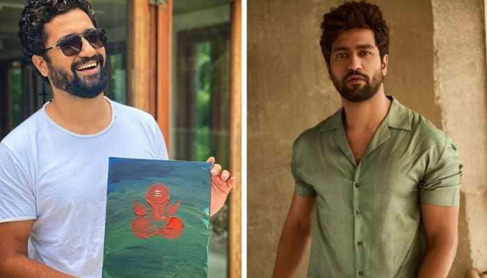 Vicky Kaushal flaunts hidden talent, shares stunning painting of Lord Ganesha!