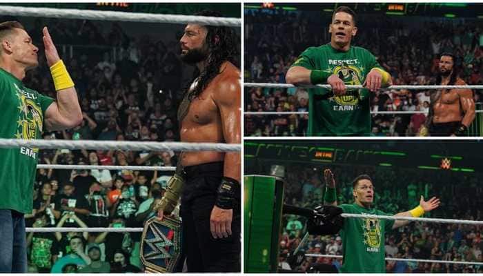 John Cena cuts Roman Reigns' address as WWE Money In the Bank 2021 ends with a BANG!