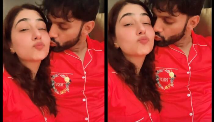 Disha Parmar shares a pic of her sweet bedtime PDA with hubby Rahul Vaidya - Check it out!