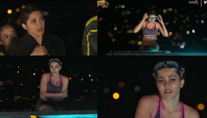 Khatron Ke Khiladi 11: Nikki Tamboli gets eliminated in the first week after aborting multiple tasks!