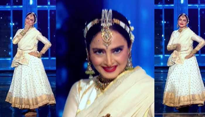 Trending: Actress Rekha recites Gayatri Mantra on Dance Deewane 3 show, leaves everyone speechless - Watch
