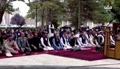 Rockets land near Afghan presidential palace during Eid prayers