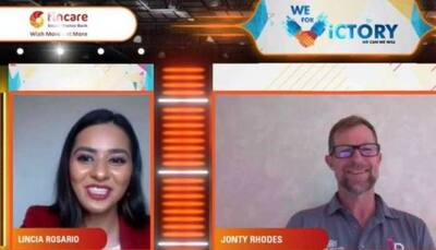 Here's all you need to know about celebrity emcee Lincia Rosario's recent virtual event with cricket legend Jonty Rhodes!