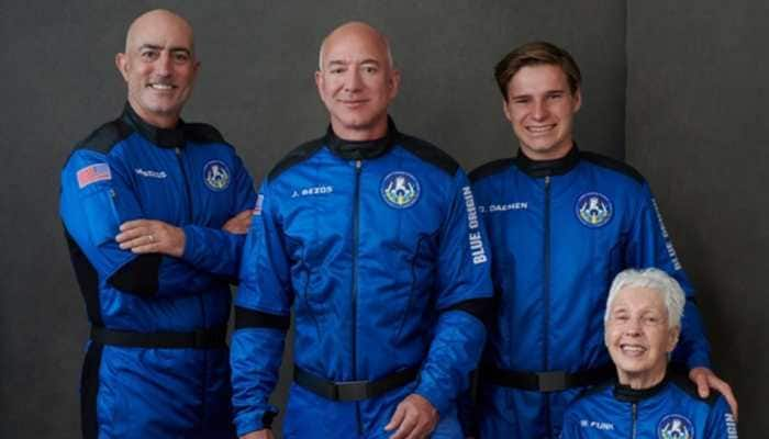 Jeff Bezos, world’s richest man, reaches space in his company&#039;s first flight