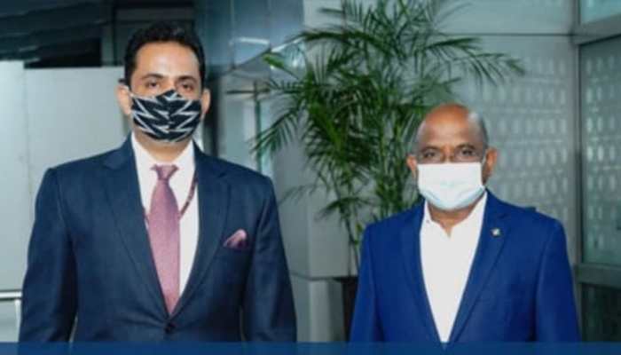 Abdulla Shahid visits India in his first foreign visit as UNGA President