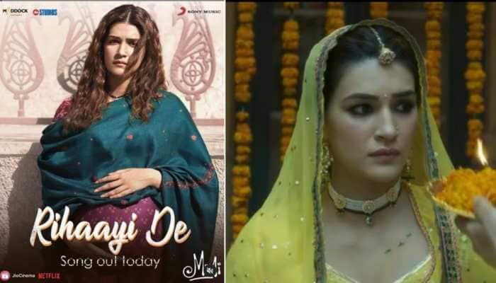 Kriti Sanon releases &#039;Mimi&#039; track &#039;Rihaayi de&#039;, sung by AR Rahman