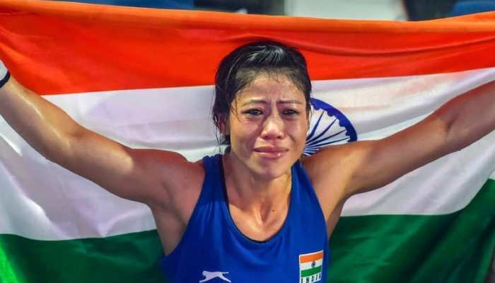 2012 London Olympics bronze-medal winning boxer MC Mary Kom will be gunning for another medal at Tokyo Olympics. (Source: Twitter)