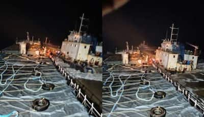 Indian Coast Guard saves all 12 crew members of MV Kanchan that sank off Gujarat coast