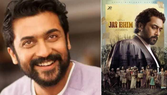 On his birthday, Tamil superstar Suriya shares FIRST look of &#039;Jai Bhim&#039;! - See pic