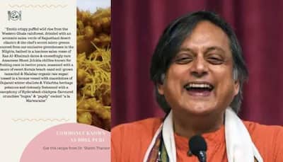 Shashi Tharoor explains Bhelpuri! Amusing Twitter post goes viral