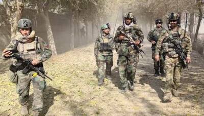 Afghan soldiers seek refuge in Pakistan after losing border military posts to Taliban