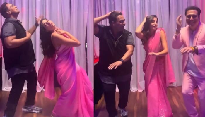 Nora Fatehi recreates Zalima Coca Cola hook step with Ganesh Acharya, Govinda adds his signature style - Watch viral video!