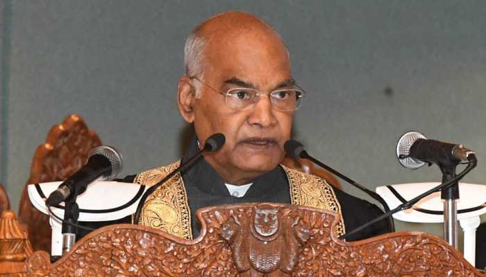 Kashmir will acquire its rightful place as India&#039;s &#039;crowning glory&#039;, says President Ram Nath Kovind 