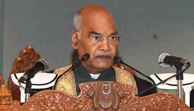 Kashmir will acquire its rightful place as India's 'crowning glory', says President Ram Nath Kovind 