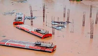Chiplun bus depot manager sits atop submerged bus for nine hours to save Rs 9 lakh cash from floods