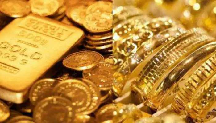 Gold price falls down to reach Rs 46,505, silver falls Rs 206