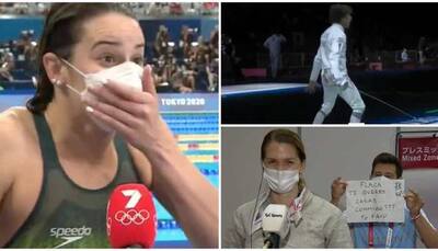 Ronaldo's celebration, dropping F-bomb on live TV and marriage proposals: The viral side of Tokyo Olympics - WATCH