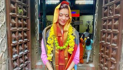 Urvashi Rautela visits Kalikambal Temple in Chennai, shares breathtaking pics!