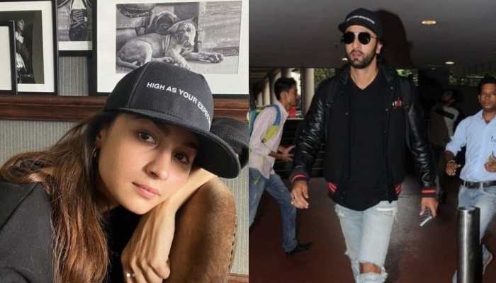 Alia Bhatt misses boyfriend Ranbir Kapoor, clicks selfies wearing his &#039;belongings&#039;!