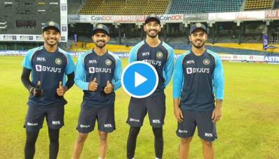 IND vs SL 2nd T20I: Devdutt Padikkal, Ruturaj Gaikwad, Nitish Rana & Chetan Sakariya react after getting maiden T20I cap – WATCH