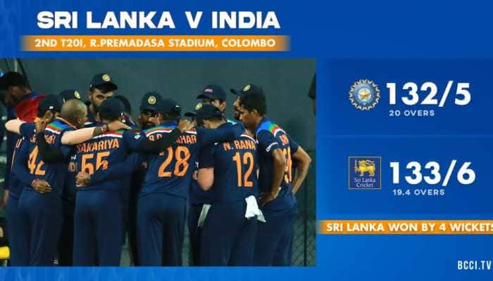 IND vs SL 2nd T20I: Sri Lanka beat depleted India by 4 wickets to level series