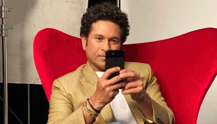 Sachin Tendulkar shares viral video of differently-abled man playing carrom with foot, Watch Sachin Tendulkar shares viral video of differently-abled man playing carrom with foot, Watch