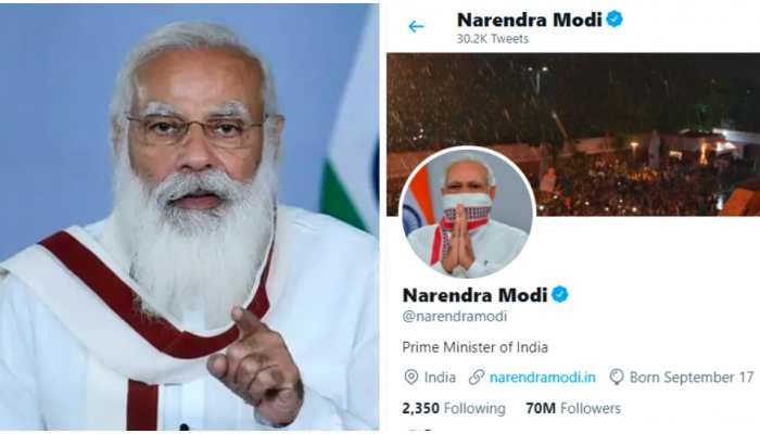 1 lakh in 2010 to 7 crore followers in 2021, Narendra Modi’s Twitter presence is only growing strong