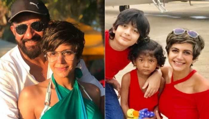 Mandira Bedi holds puja at home a month after late husband Raj Kaushal&#039;s death - See pic