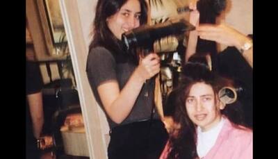 Karisma Kapoor shares an adorable throwback picture with Kareena Kapoor on World Sisters Day