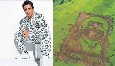 On Sonu Sood’s birthday, fan paints his 50,000 sq ft portrait - Watch viral video!