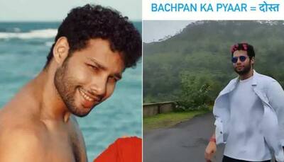 Siddhant Chaturvedi grooves to viral song 'Bachpan Ka Pyaar' on Friendship Day! - Watch
