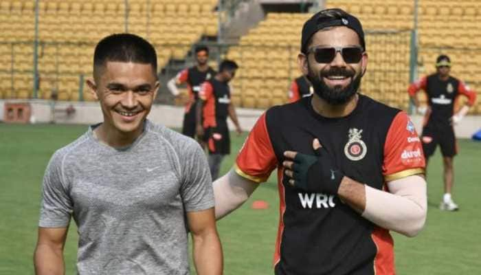 Happy Birthday Sunil Chhetri: Virat Kohli, Anushka Sharma shower Indian football skipper with heartfelt wishes