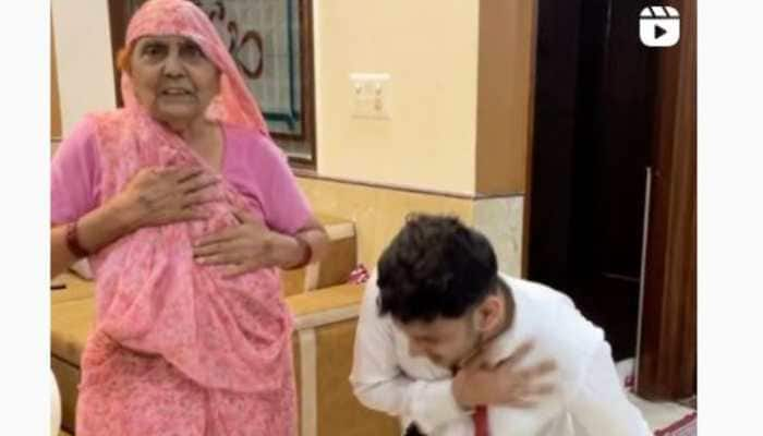 Energetic Dadi and her grandson make perfect duo, watch their amazing dance moves