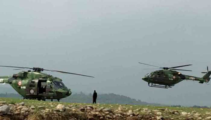 Helmets, ID card of pilot recovered from Army chopper crash site in Jammu and Kashmir's Kathua 