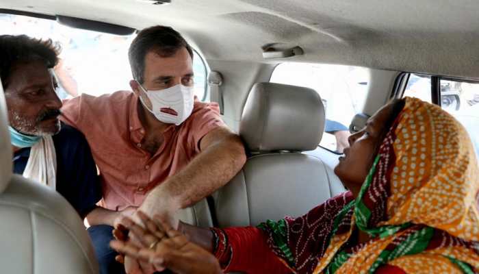 Amid protests, Rahul Gandhi meets family of 9-year-old girl allegedly raped, murdered in Delhi