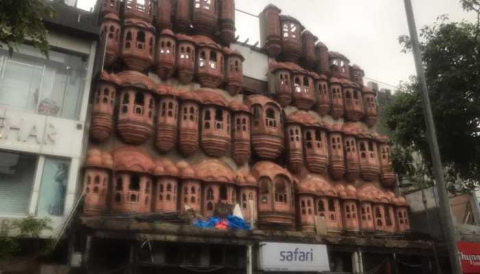 Delhi trader makes Hawa Mahal-like structure, MCD orders him to demolish it 