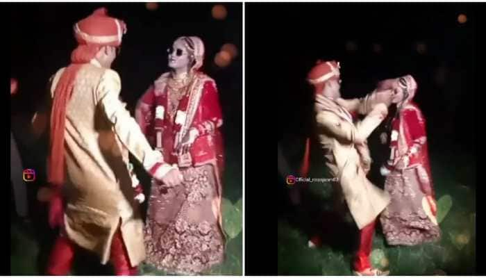 Couple dance-off: Newlyweds shake leg on &#039;Ek Bar Pehra Hata De Sharabi&#039; remix, watch