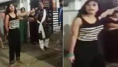 Another shocking video of Lucknow girl screaming at neighbours for black wall paint surfaces- Watch