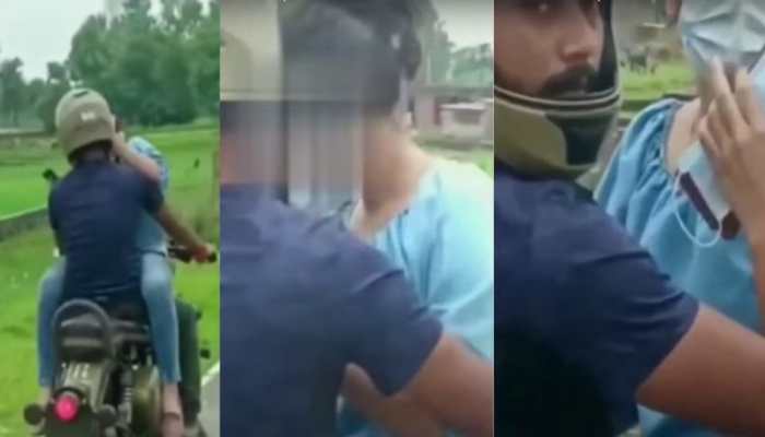 Public display of affection! Bihar couple caught in the act, WATCH what happened next in viral video